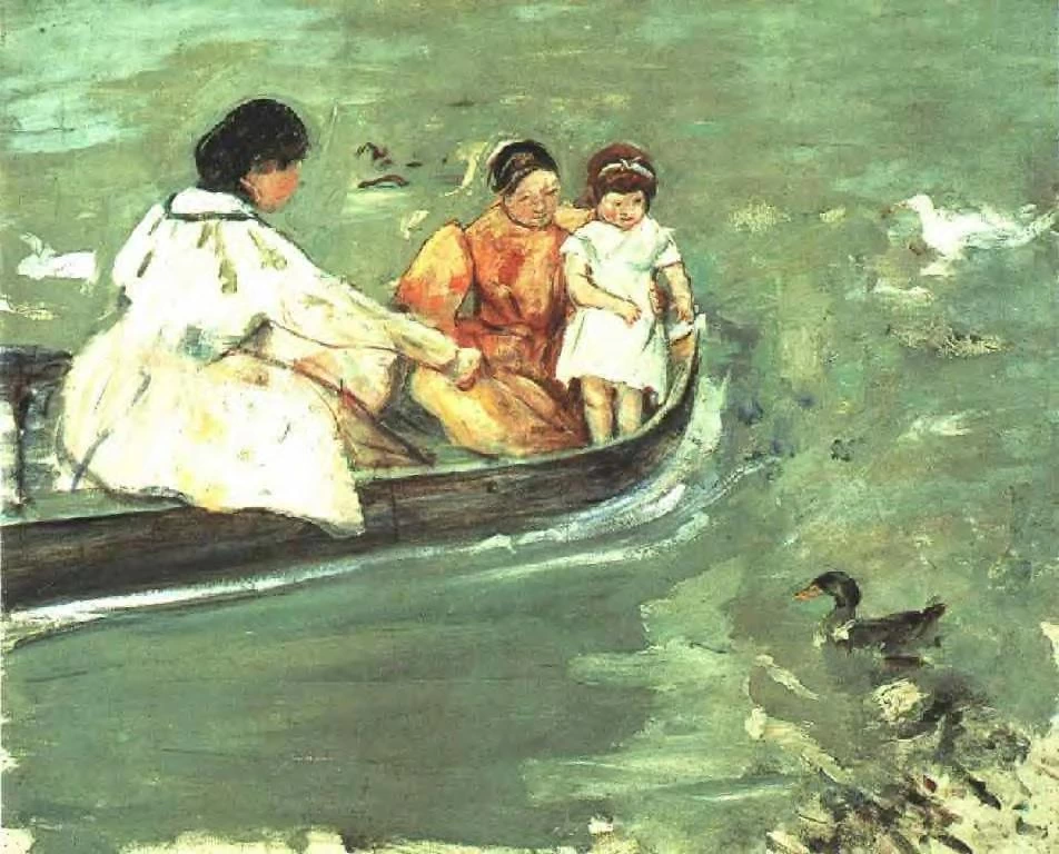 Mary Cassatt - 218, Sull'acqua